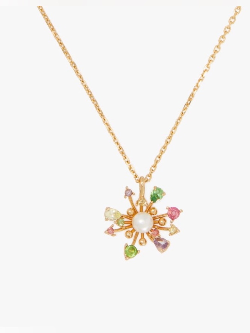 Kate Spade Bloom In Color Mini Pendant Necklace